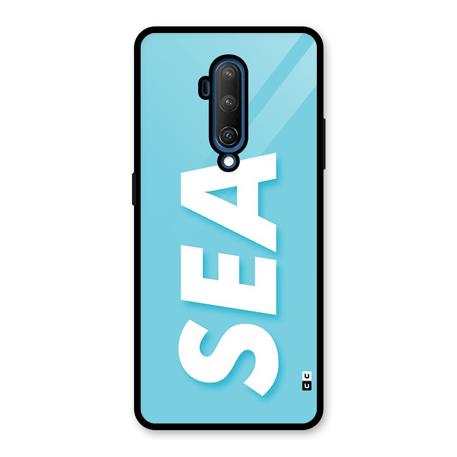 Aqua Sea Glass Back Case for OnePlus 7T Pro