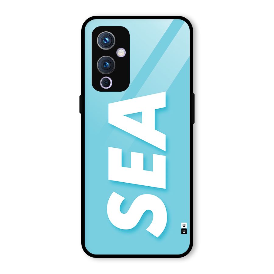 Aqua Sea Glass Back Case for OnePlus 9