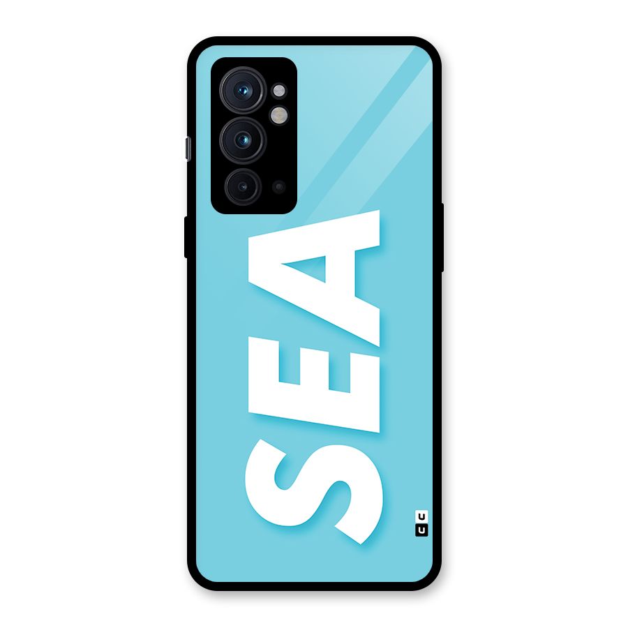 Aqua Sea Glass Back Case for OnePlus 9RT 5G