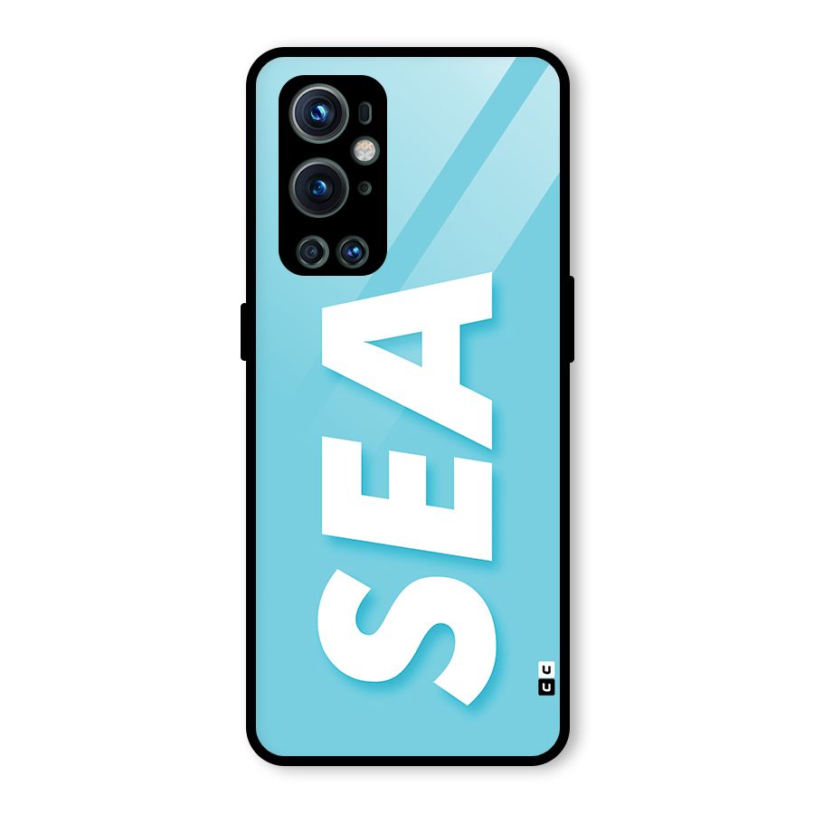 Aqua Sea Glass Back Case for OnePlus 9 Pro