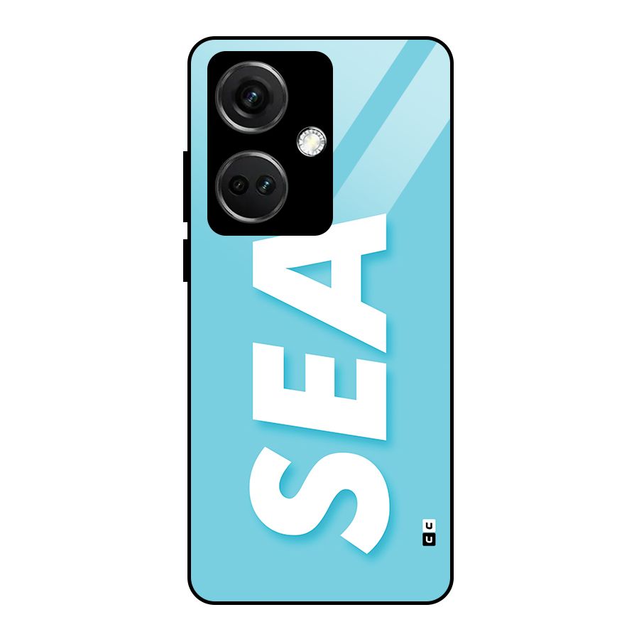 Aqua Sea Glass Back Case for OnePlus Nord CE 3 5G