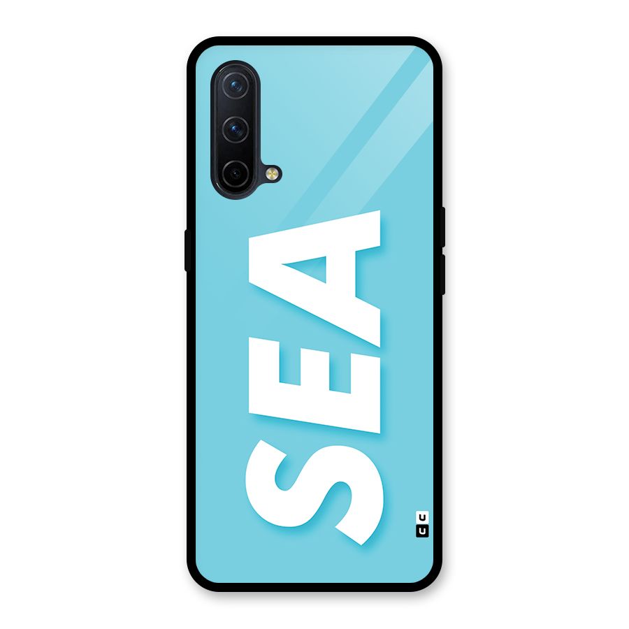 Aqua Sea Glass Back Case for OnePlus Nord CE 5G