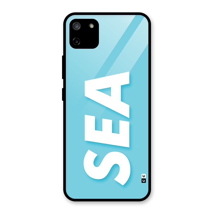 Aqua Sea Glass Back Case for Realme C11