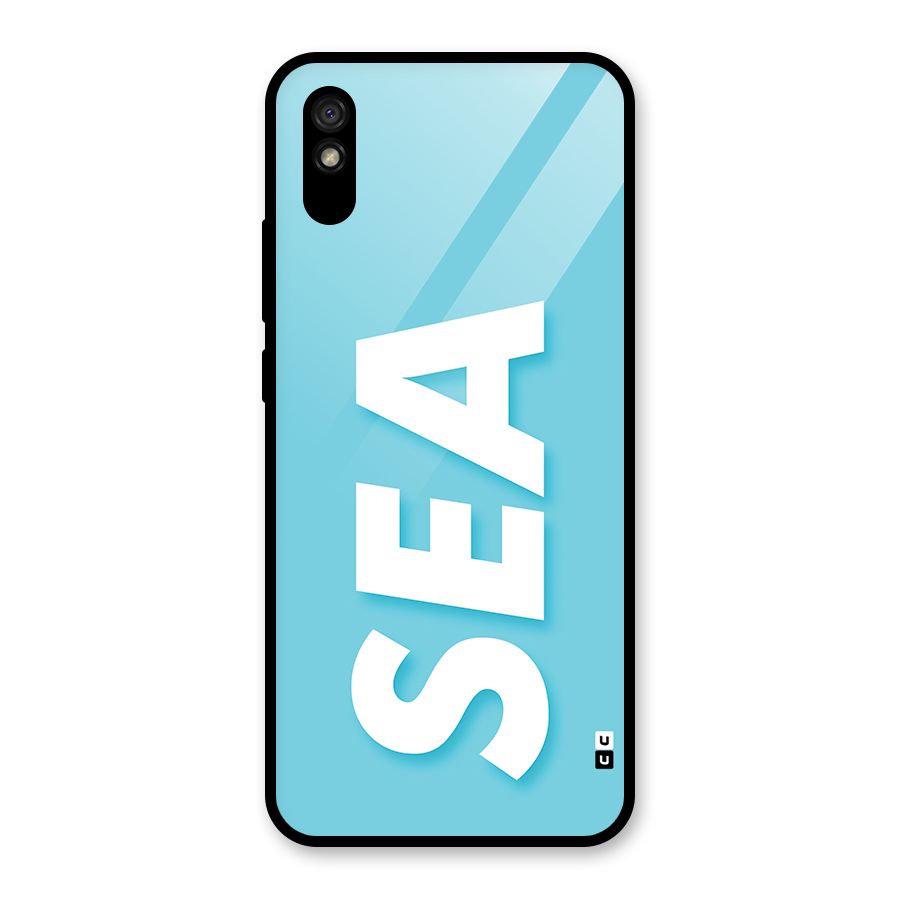 Aqua Sea Glass Back Case for Redmi 9A