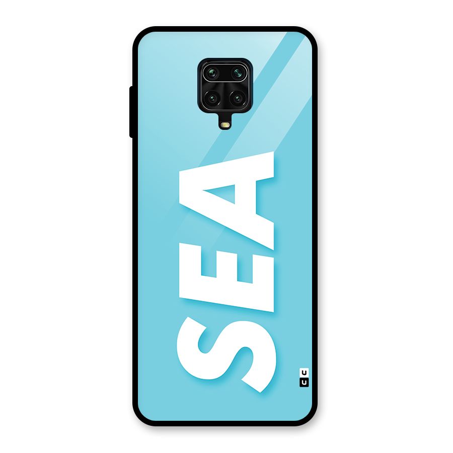 Aqua Sea Glass Back Case for Redmi Note 10 Lite