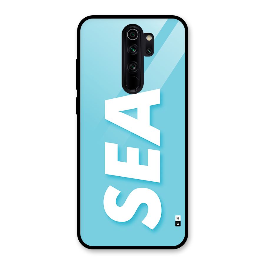 Aqua Sea Glass Back Case for Redmi Note 8 Pro