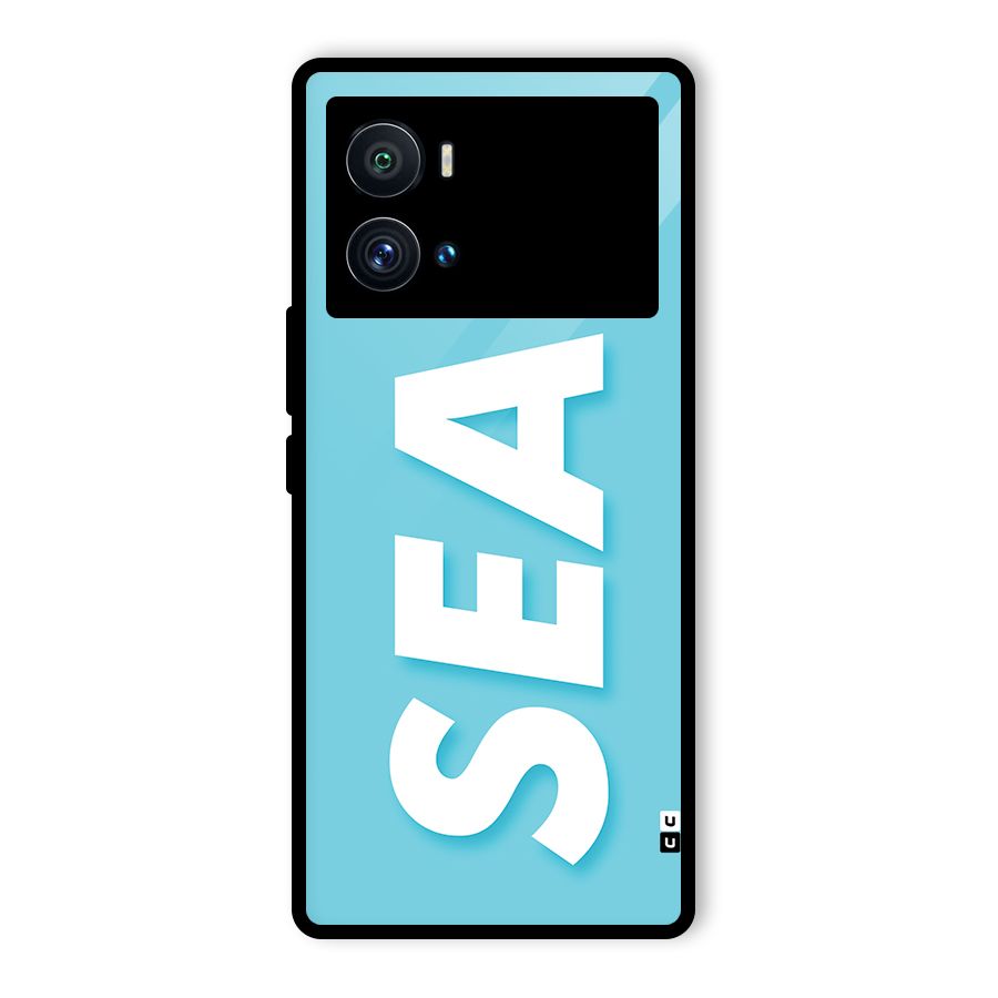 Aqua Sea Glass Back Case for Vivo iQOO 9 Pro
