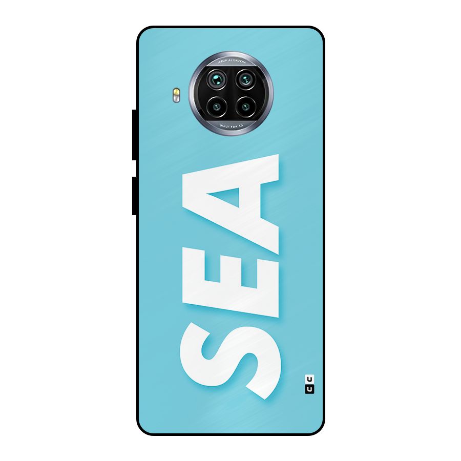 Aqua Sea Metal Back Case for Mi 10i