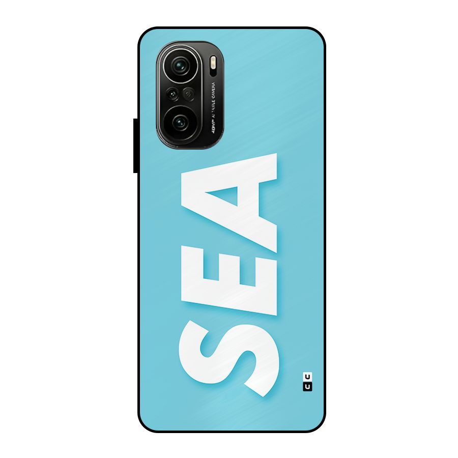 Aqua Sea Metal Back Case for Mi 11X Pro