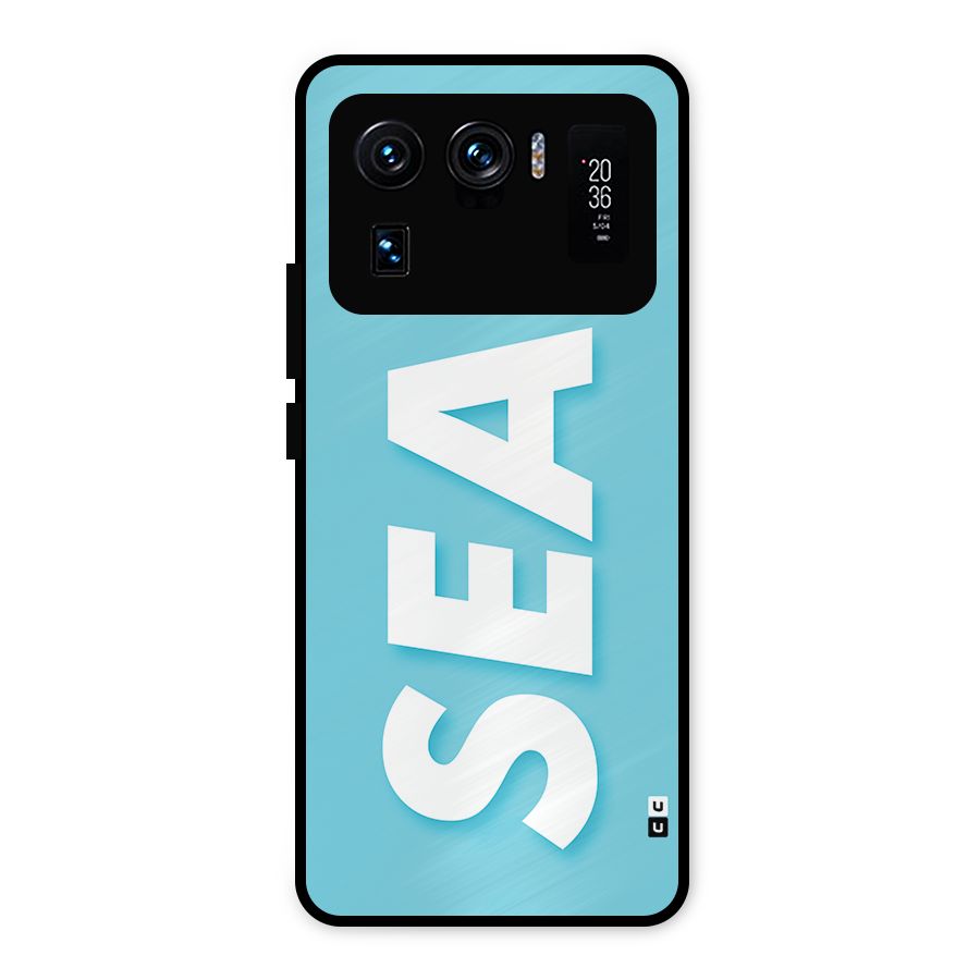 Aqua Sea Metal Back Case for Mi 11 Ultra