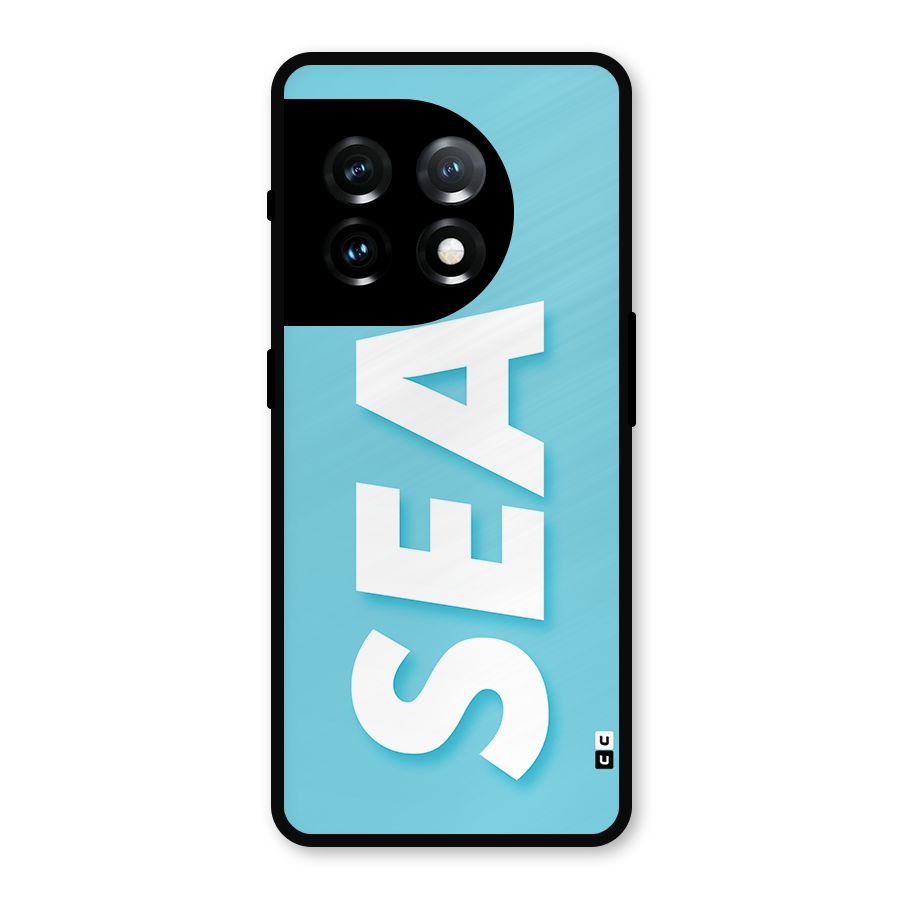 Aqua Sea Metal Back Case for OnePlus 11