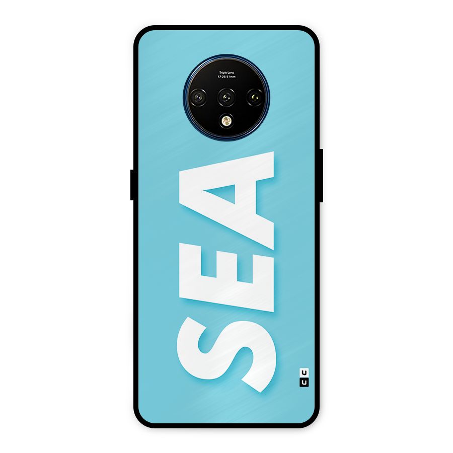 Aqua Sea Metal Back Case for OnePlus 7T