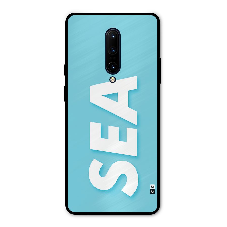 Aqua Sea Metal Back Case for OnePlus 7 Pro