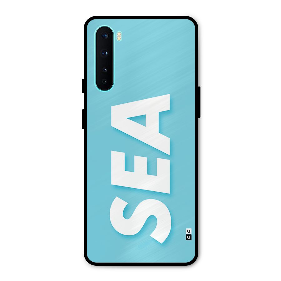 Aqua Sea Metal Back Case for OnePlus Nord