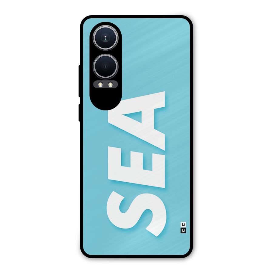 Aqua Sea Metal Back Case for OnePlus Nord CE4 Lite