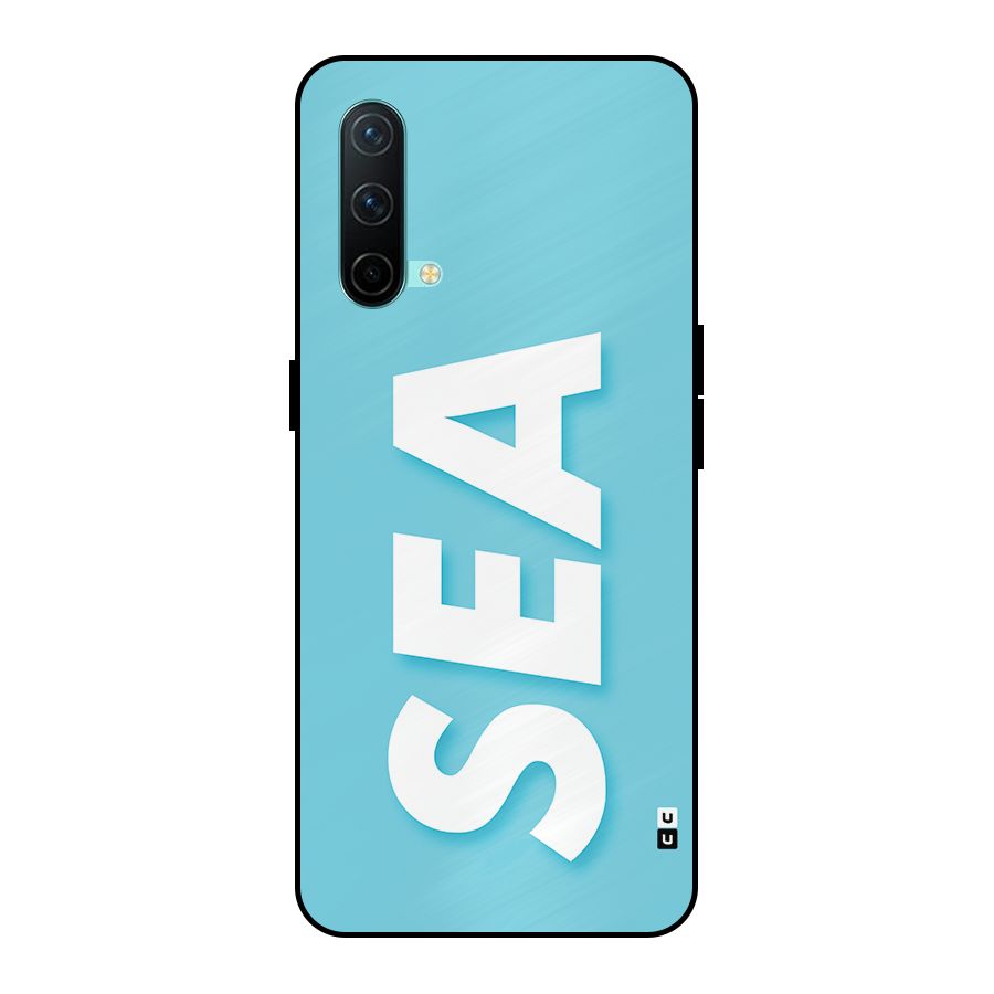 Aqua Sea Metal Back Case for OnePlus Nord CE 5G