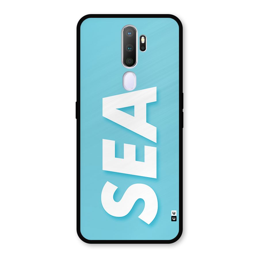 Aqua Sea Metal Back Case for Oppo A9 (2020)