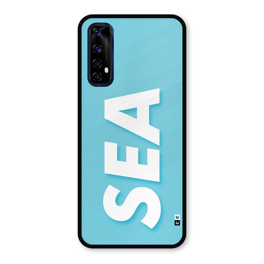 Aqua Sea Metal Back Case for Realme 7