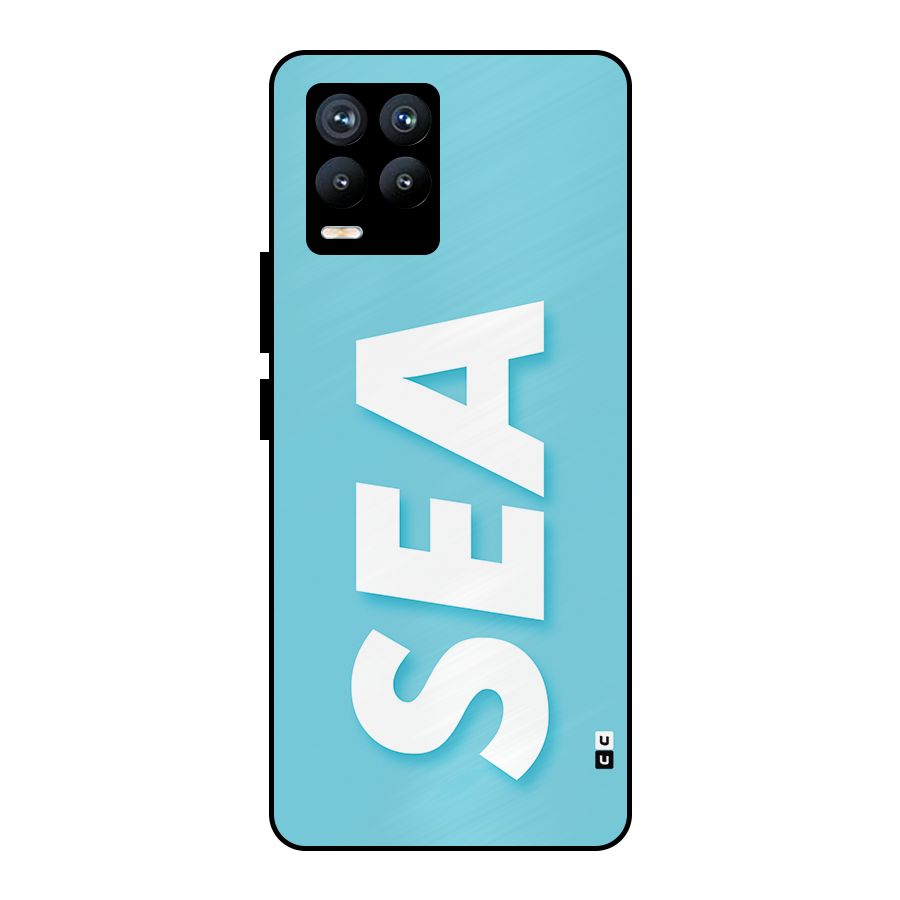 Aqua Sea Metal Back Case for Realme 8 Pro