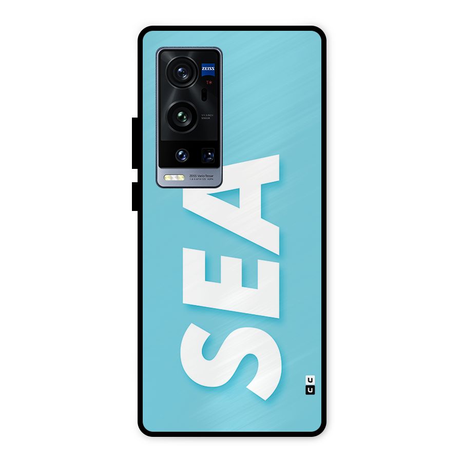 Aqua Sea Metal Back Case for Vivo X60 Pro Plus