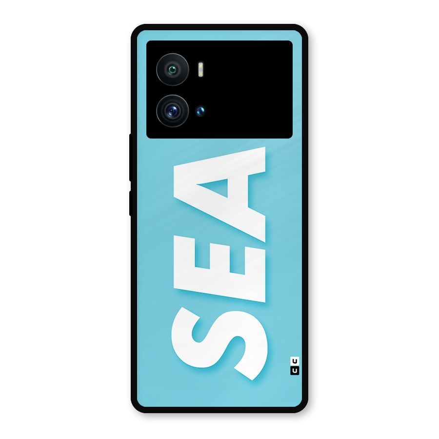 Aqua Sea Metal Back Case for iQOO 9 Pro
