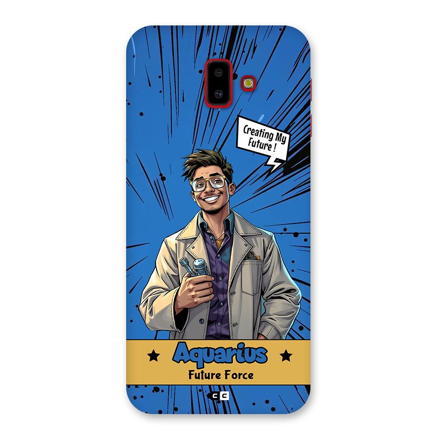 Aquarius Force Back Case for Galaxy J6 Plus