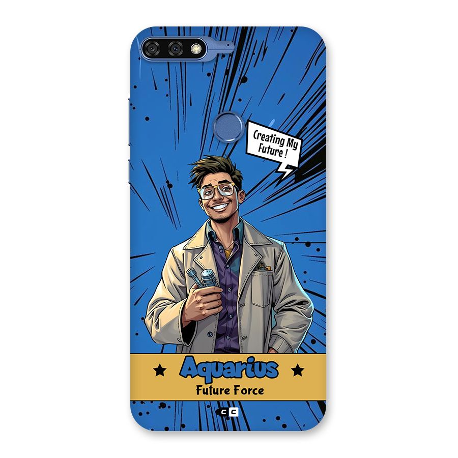 Aquarius Force Back Case for Honor 7C
