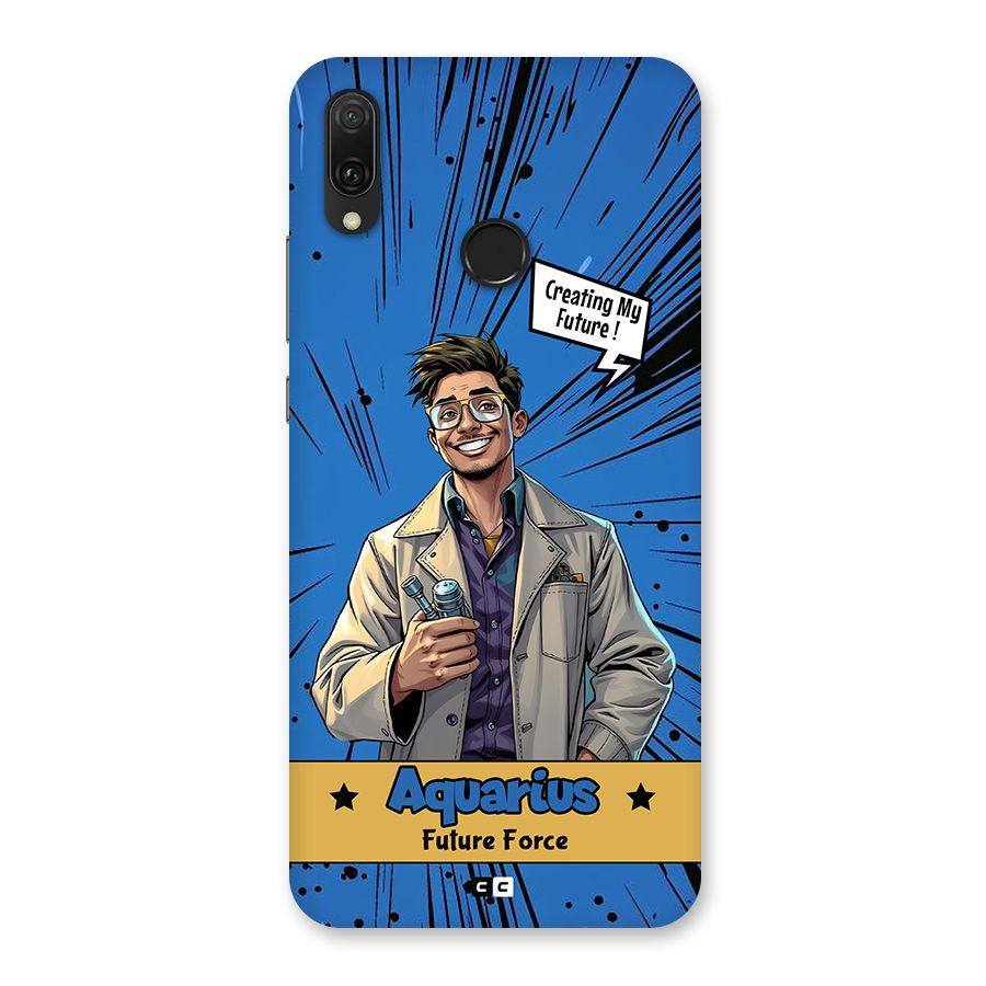 Aquarius Force Back Case for Huawei Y9 (2019)