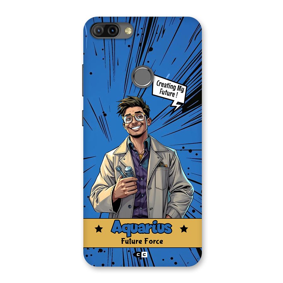 Aquarius Force Back Case for Infinix Hot 6 Pro