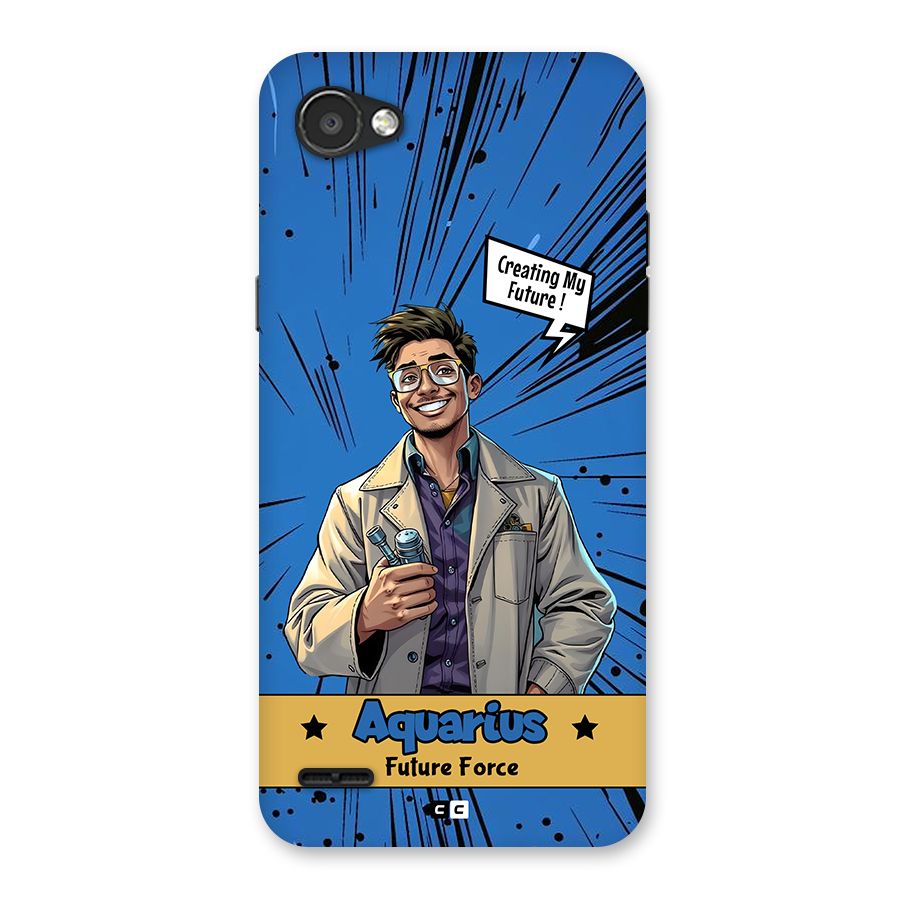 Aquarius Force Back Case for LG Q6