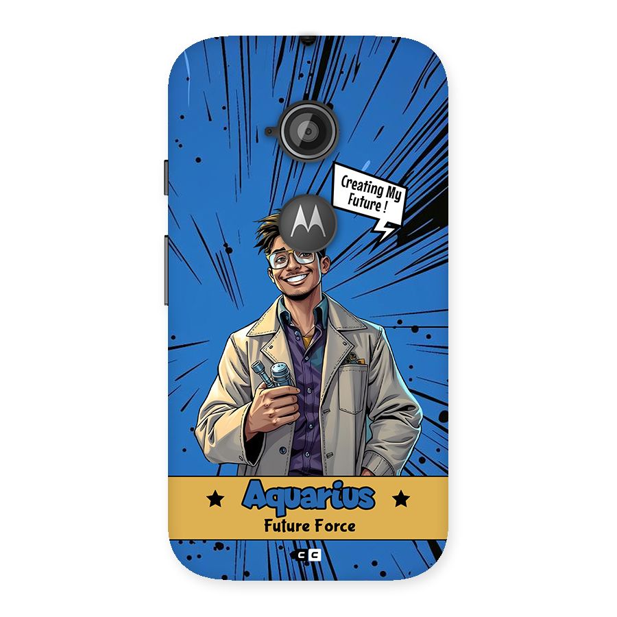 Aquarius Force Back Case for Moto E 2nd Gen