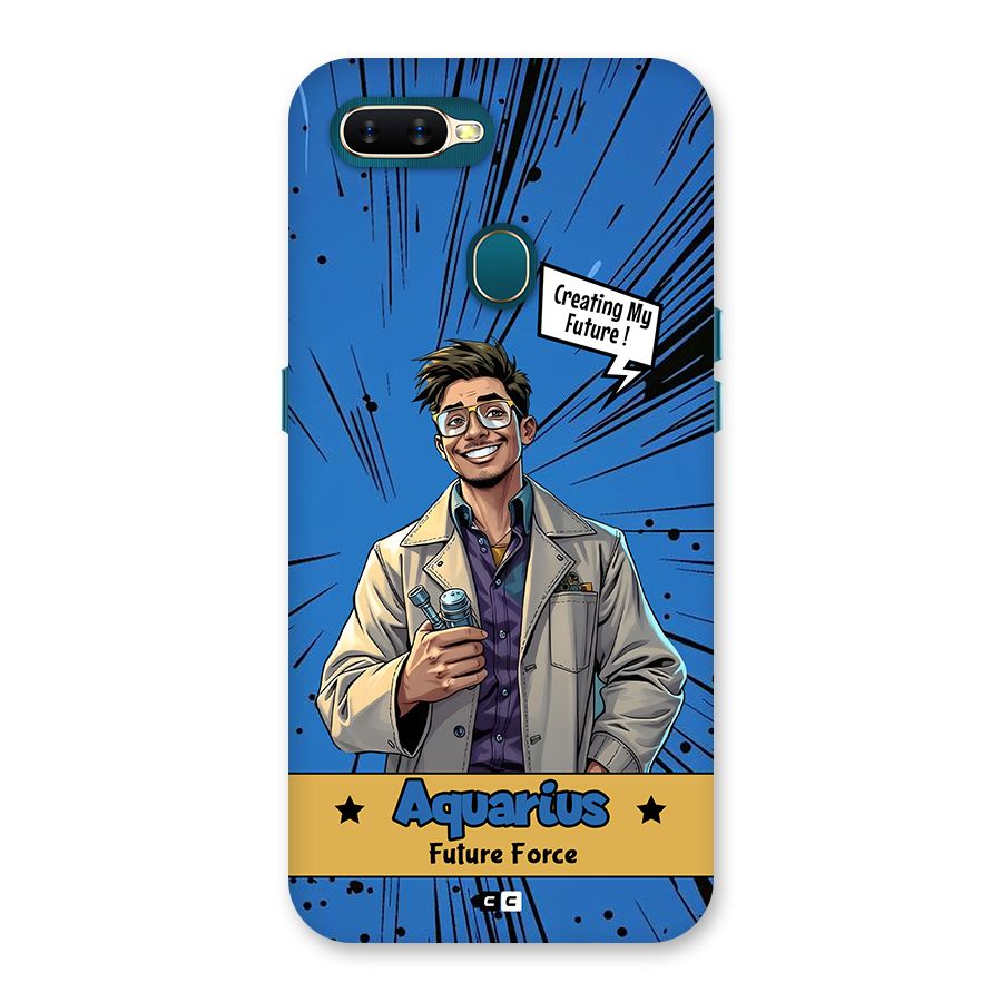Aquarius Force Back Case for Oppo A12