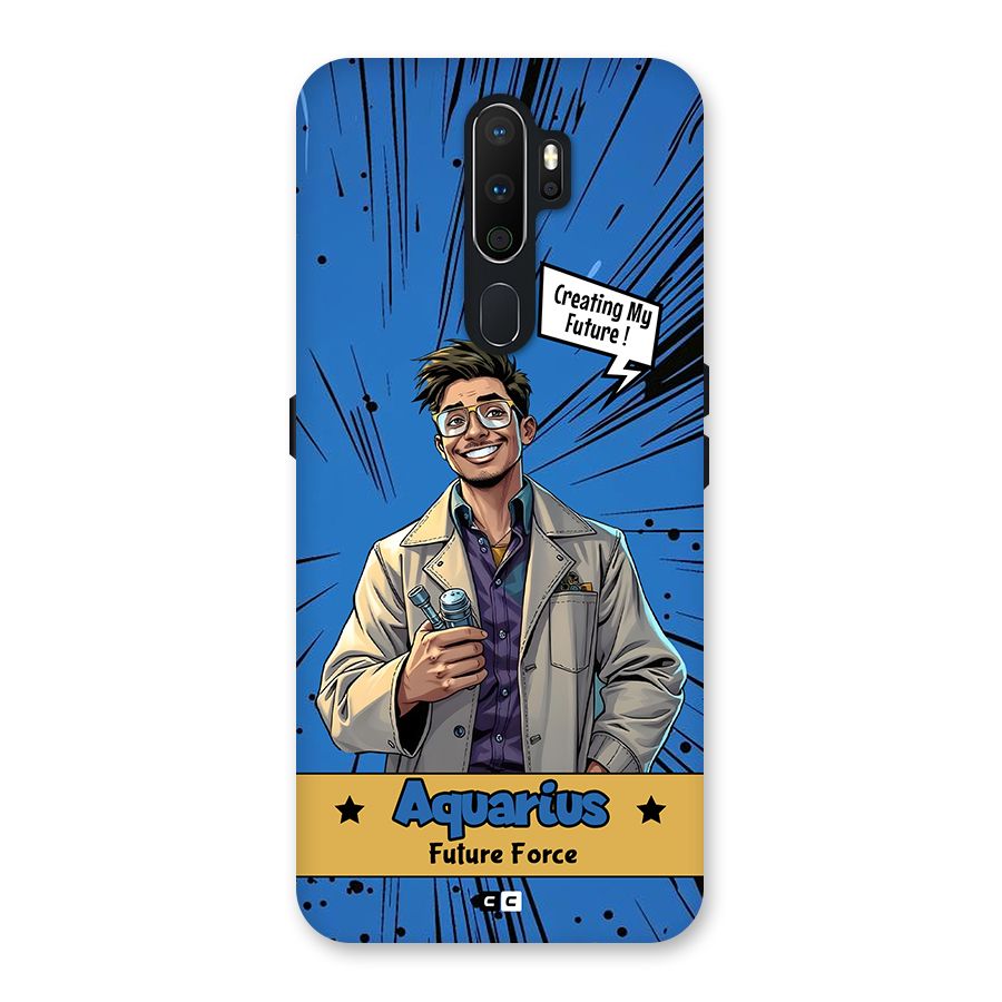 Aquarius Force Back Case for Oppo A5 (2020)