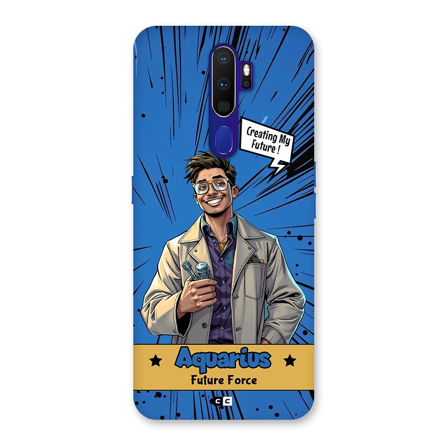 Aquarius Force Back Case for Oppo A9 (2020)