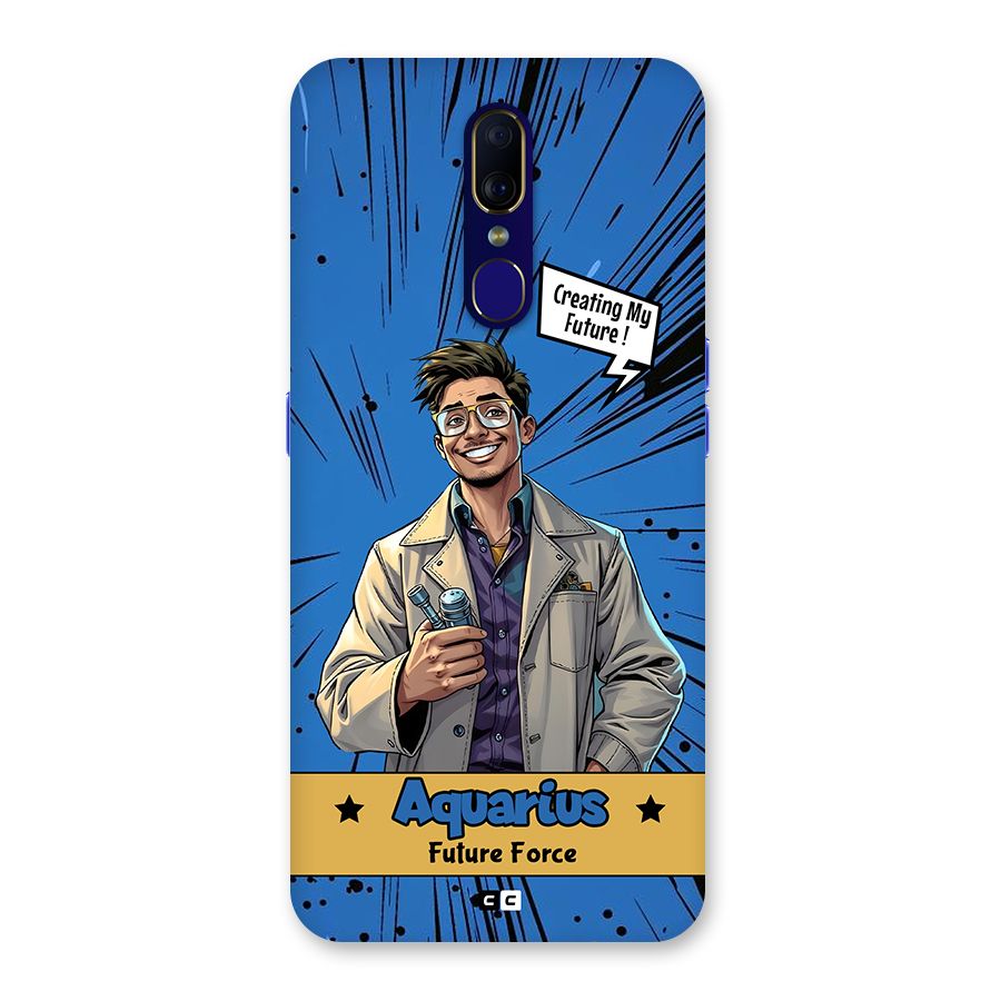 Aquarius Force Back Case for Oppo F11