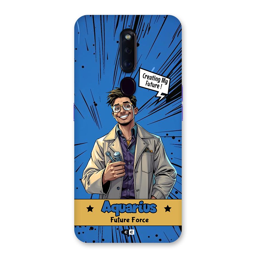 Aquarius Force Back Case for Oppo F11 Pro