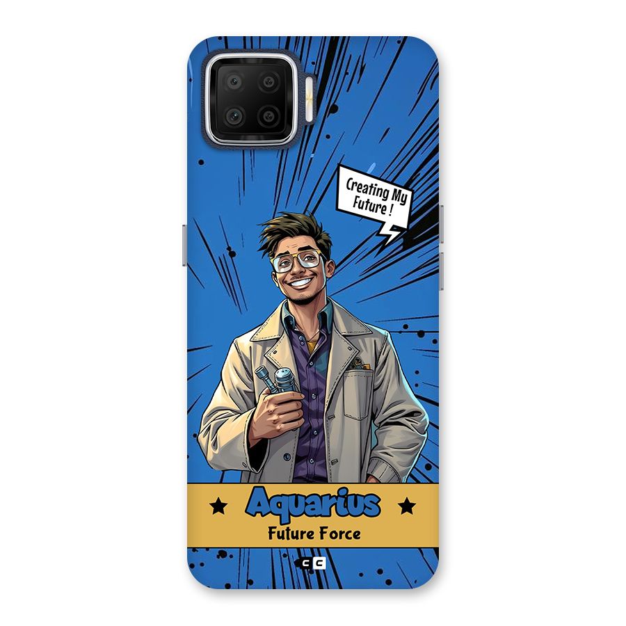 Aquarius Force Back Case for Oppo F17