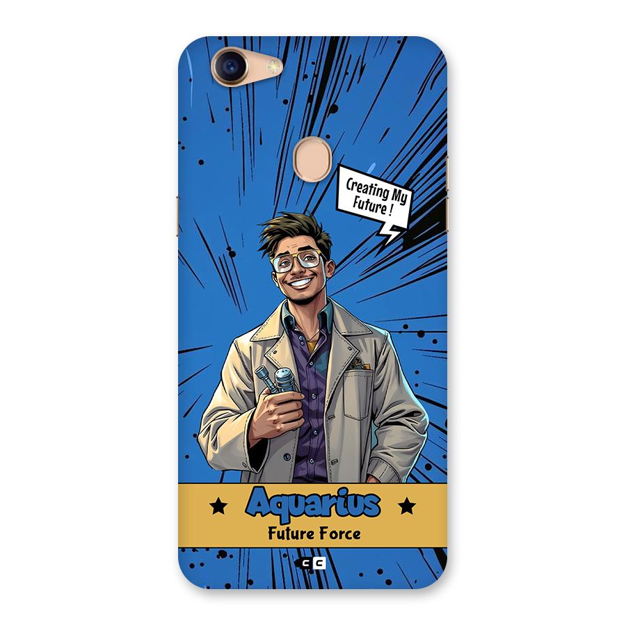 Aquarius Force Back Case for Oppo F5