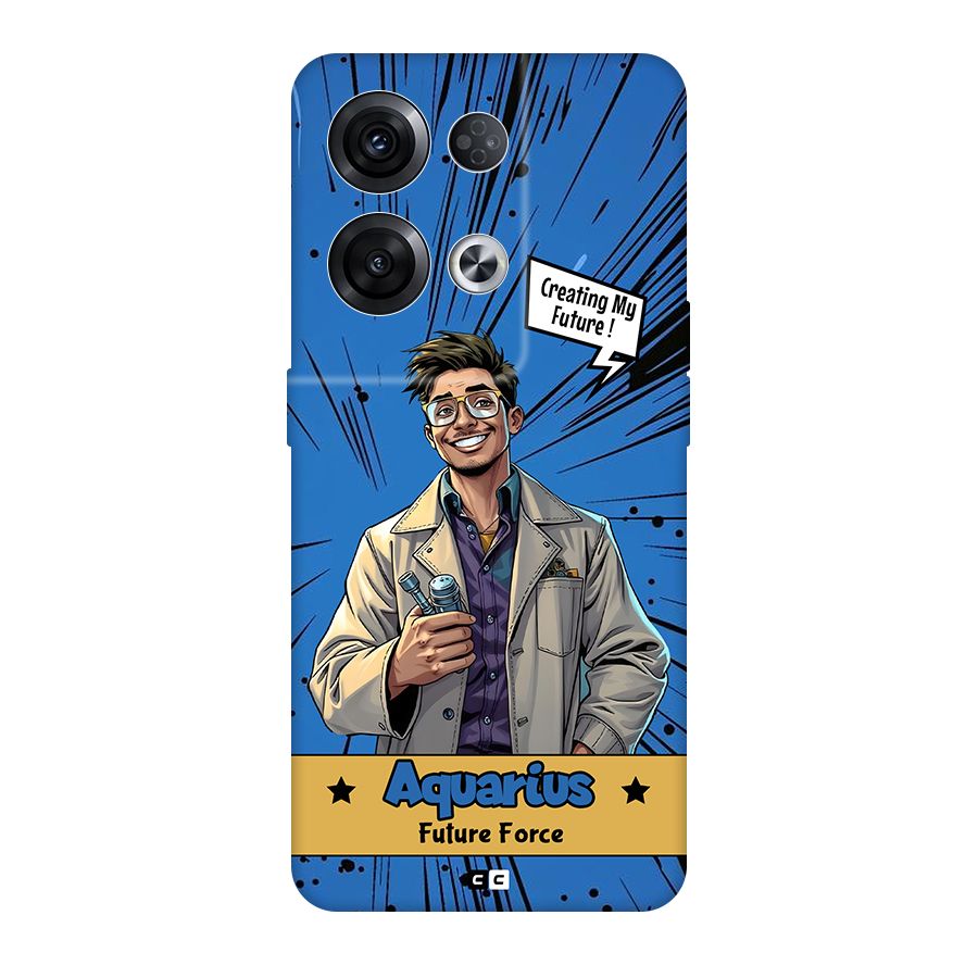 Aquarius Force Back Case for Oppo Reno8 Pro 5G