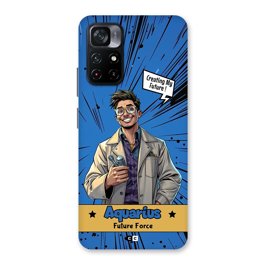 Aquarius Force Back Case for Poco M4 Pro 5G