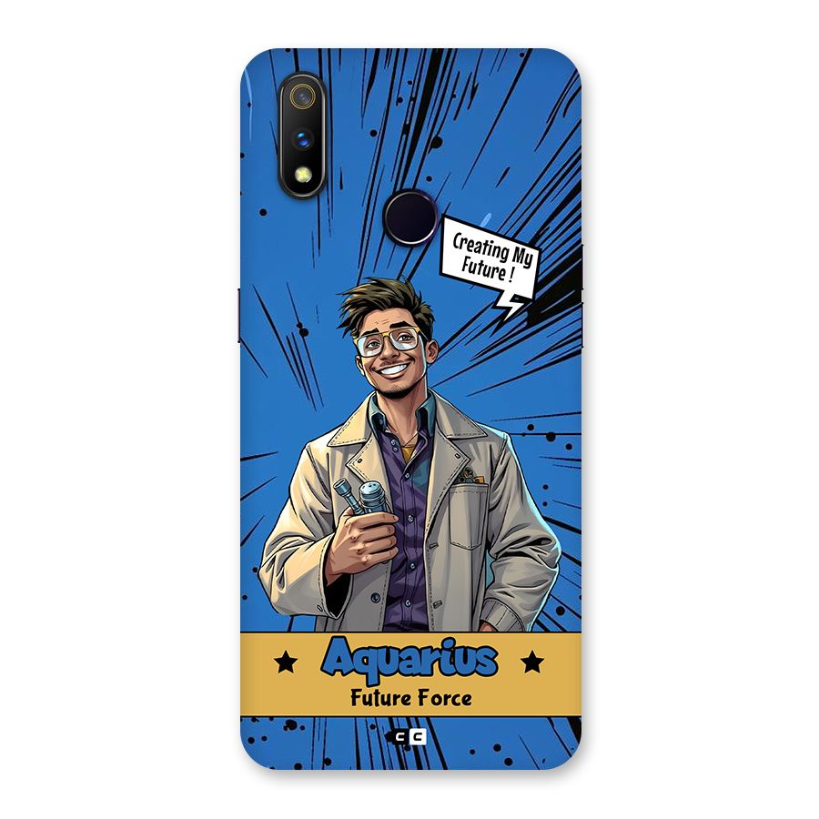 Aquarius Force Back Case for Realme 3 Pro
