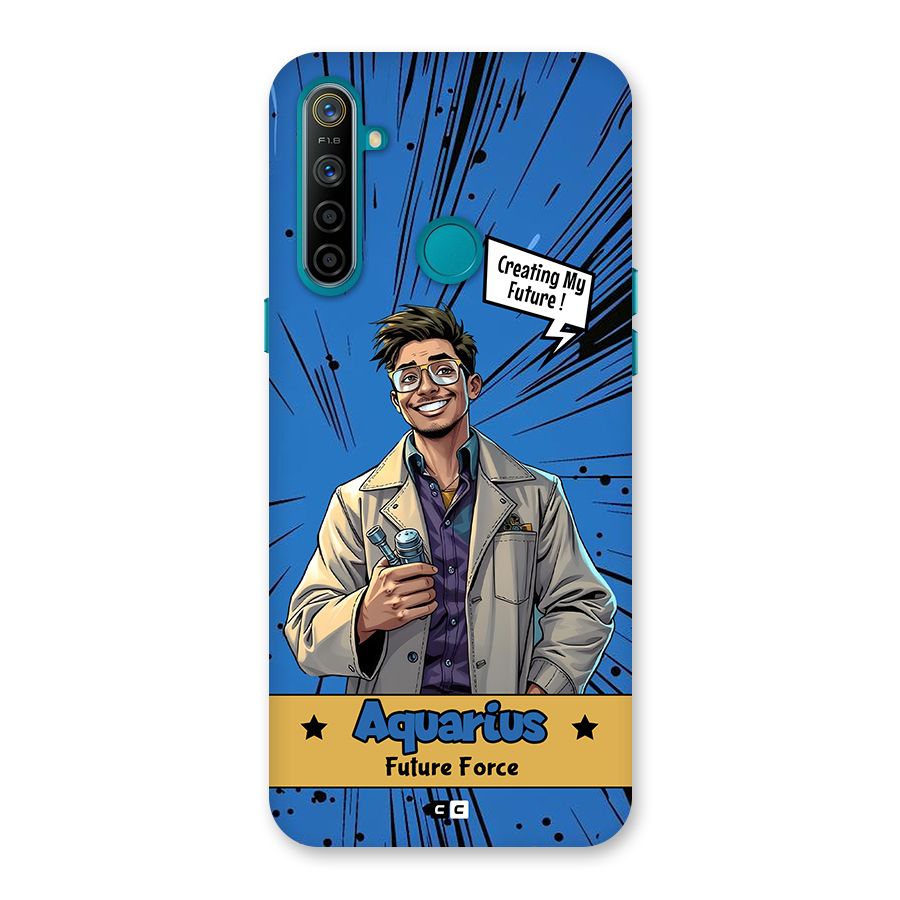 Aquarius Force Back Case for Realme 5i