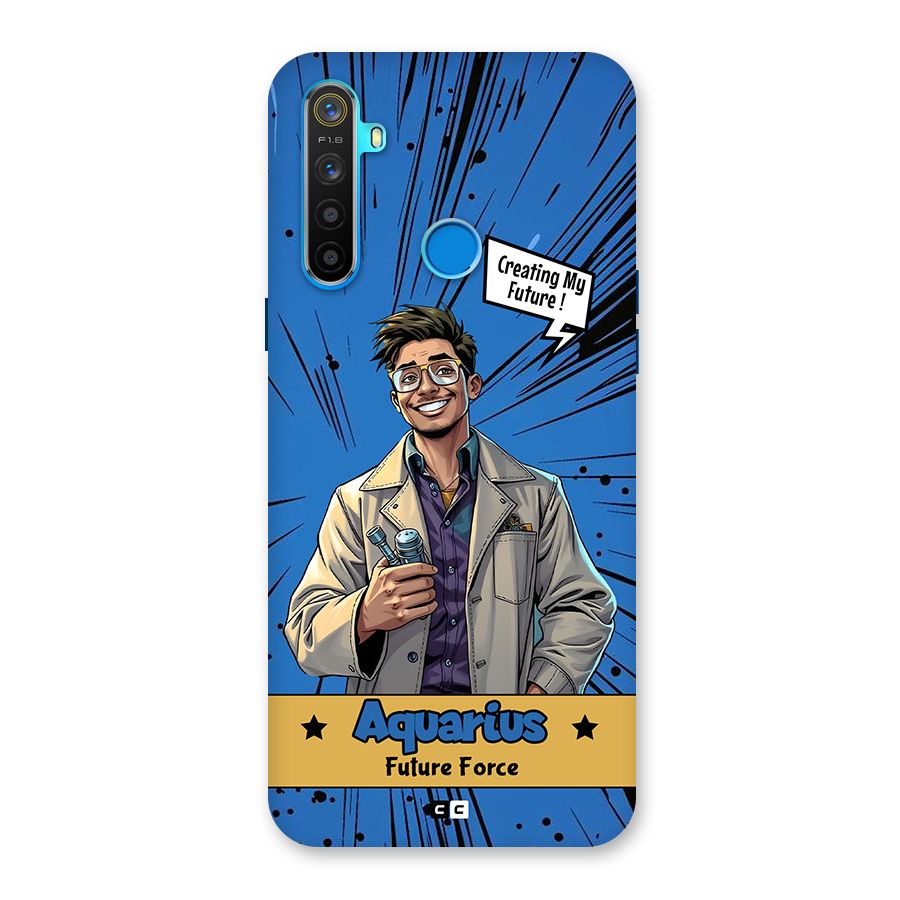 Aquarius Force Back Case for Realme 5s