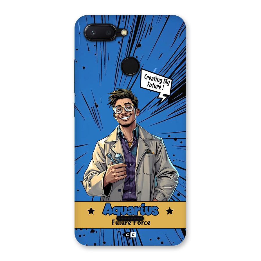 Aquarius Force Back Case for Redmi 6