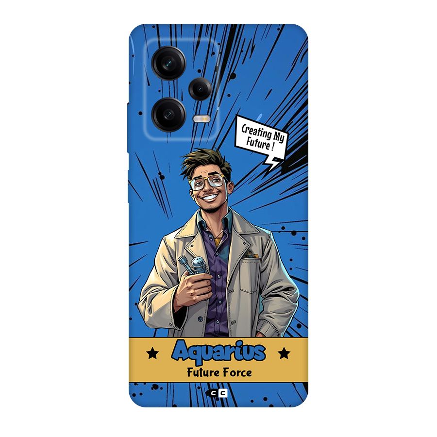Aquarius Force Back Case for Redmi Note 12 Pro