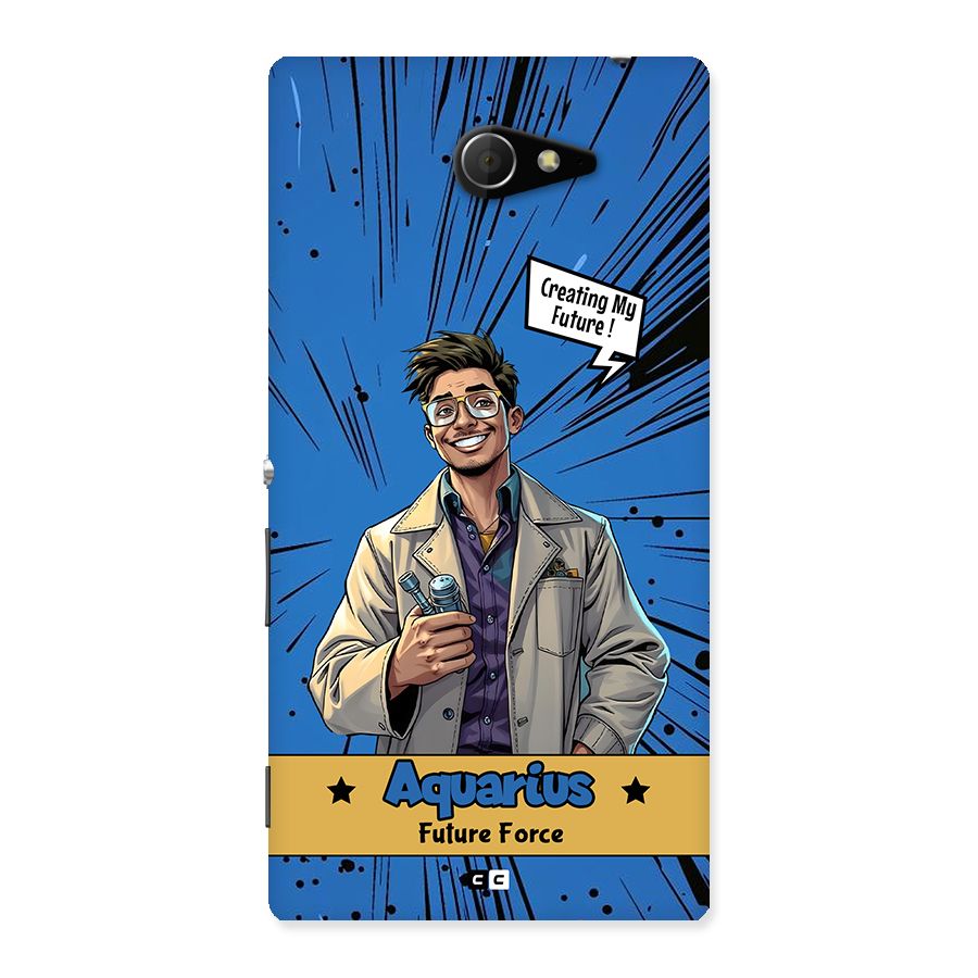 Aquarius Force Back Case for Xperia M2