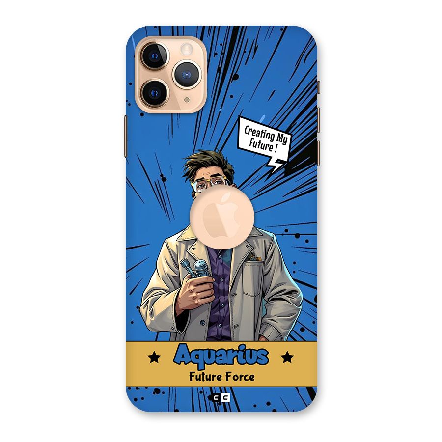 Aquarius Force Back Case for iPhone 11 Pro Max Logo Cut