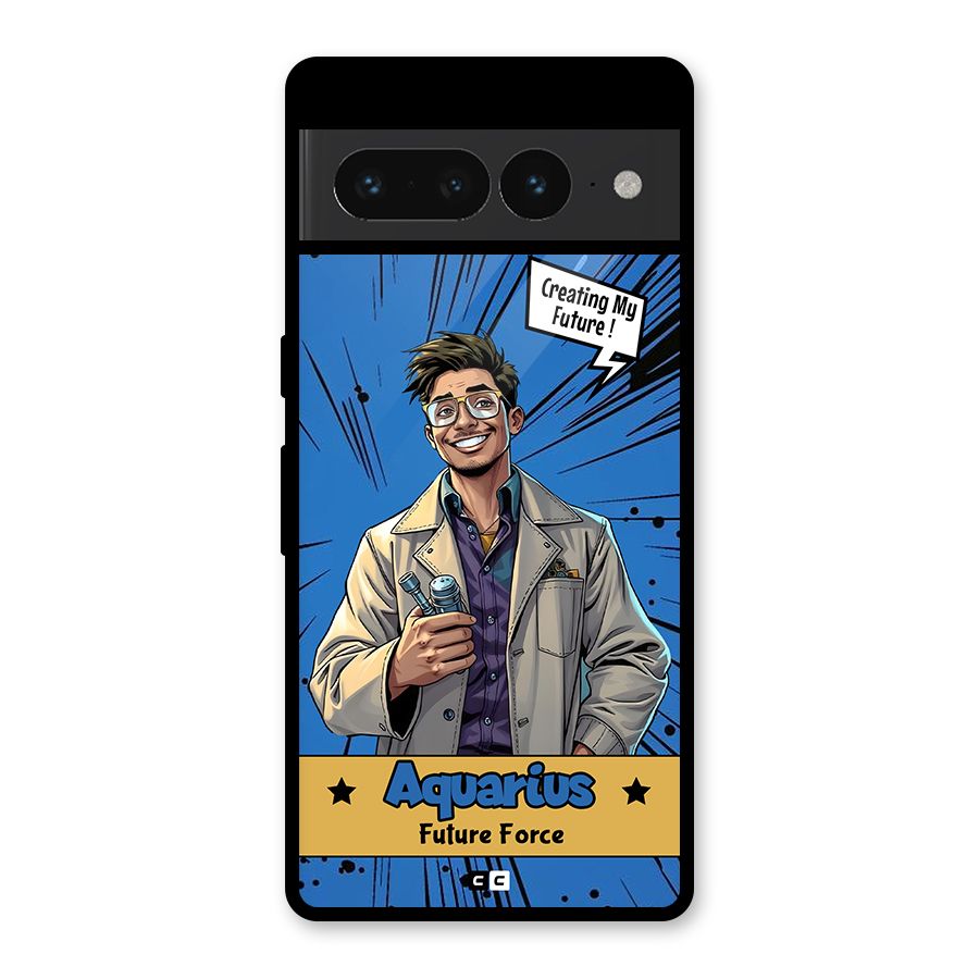 Aquarius Force Glass Back Case for Google Pixel 7 Pro