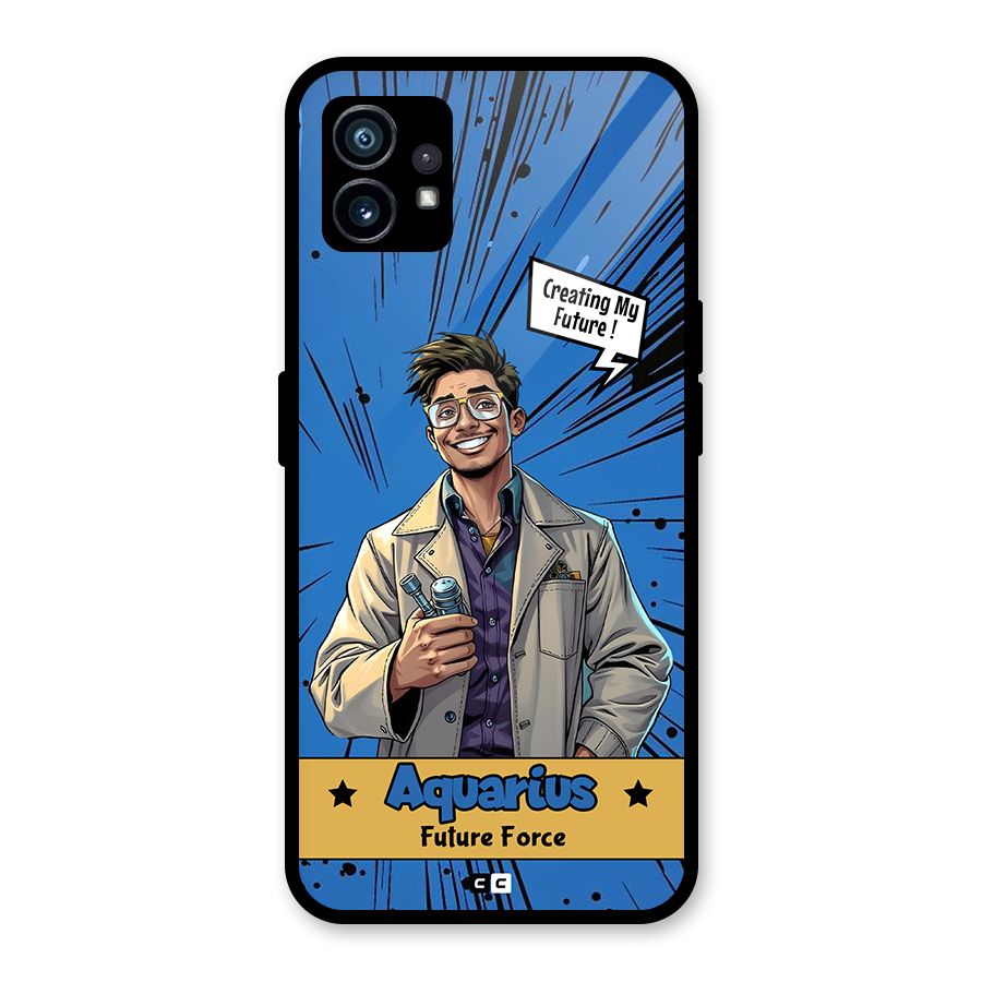 Aquarius Force Glass Back Case for Nothing Phone 1