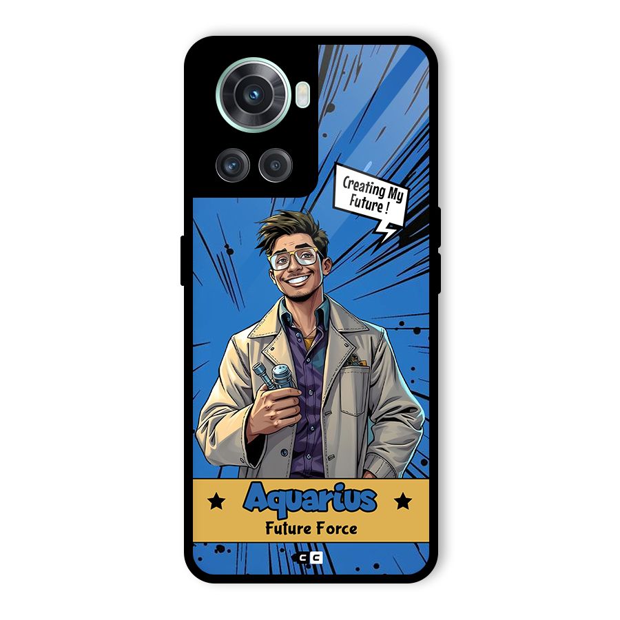 Aquarius Force Glass Back Case for OnePlus 10R